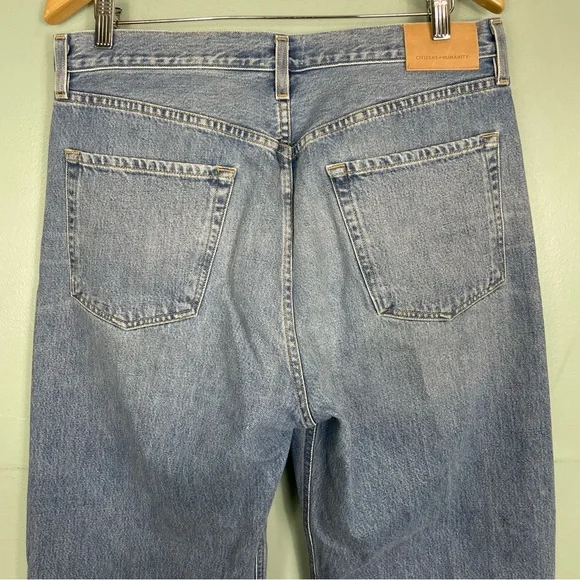 Citizens of Humanity Gaucho Vintage Wide Leg in Sodapop Light Blue Women Sz 31 - Picture 10 of 13